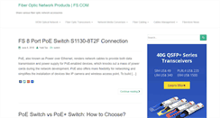 Desktop Screenshot of fiberopticshare.com